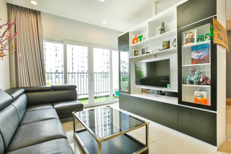 Phòng khách Căn hộ tầng thấp hướng Bắc Chung cư Bộ Công An