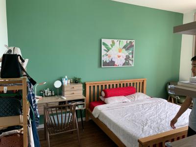 Phòng ngủ căn hộ Jamila Khang Điền Bán căn hộ Jamila Khang Điền tầng thấp, diện tích 80.7m2 - 2 phòng ngủ, đầy đủ nội thất 