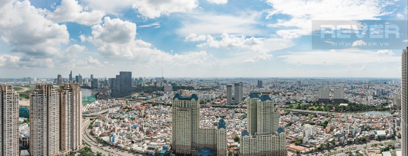 View Căn hộ Vinhomes Central Park 2 phòng ngủ tầng cao C3 hướng Tây