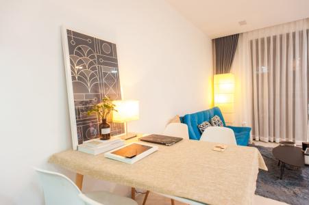 can-ho-THE-GOLD-VIEW Bán căn hộ The Gold View 1PN, tầng trung, đầy đủ nội thất, hướng cửa Tây Nam