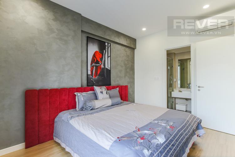 Phòng Ngủ 1 Cho thuê căn hộ Masteri Millennium 3PN, diện tích 107m2, đầy đủ nội thất, view Bitexco