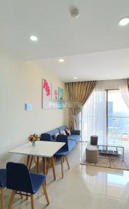 căn hộ Masteri Millennium quận 4 Căn hộ tầng 12 Masteri Millennium nội thất đầy đủ, view sông thoáng mát