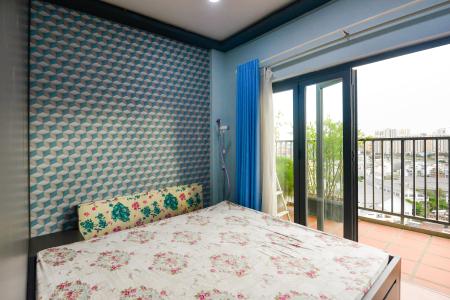 Phòng ngủ penthouse Chung cư Bộ Công An Cho thuê penthouse Chung cư Bộ Công An 3PN, diện tích nhà 160m2, diện tích sân vườn 200m2, đầy đủ nội thất