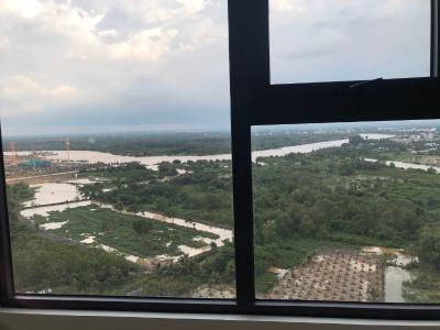 view căn hộ Vinhomes Grand Park Cho thuê căn hộ 2 phòng ngủ, view nội khu và sông Vinhomes Grand Park