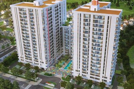 Hausneo Quận 9 Căn hộ Hausneo tầng trung, hướng Đông Nam, nội thất đầy đủ.