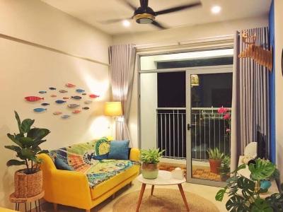 Phòng khách căn hộ Lux Garden Bán căn hộ nội thất đầy đủ, tầng cao chung cư Lux Garden