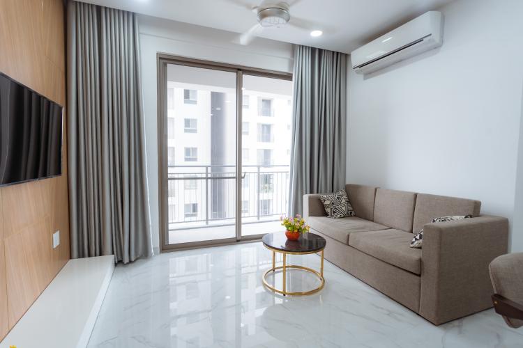 Phòng khách căn hộ Saigon South Residence Cho thuê căn hộ 3PN, diện tích 104m2, đầy đủ nội thất, view nội khu toàn cảnh dự án Saigon South Residence.