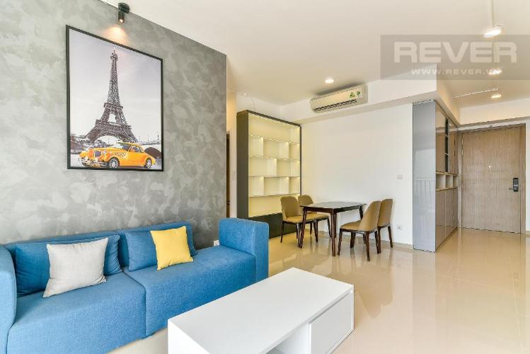 Phòng khách căn hộ RIVIERA POINT Cho thuê căn hộ Riviera Point 2PN, diện tích 86m2, đầy đủ nội thất, view thoáng