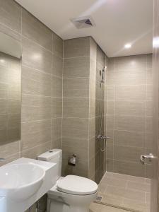 Toilet Vinhomes Grand Park Quận 9 Căn hộ Vinhomes Grand Park tầng 5 cùng view nội khu mát mẻ.