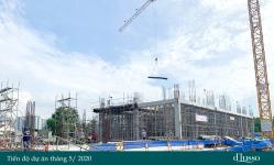 Cập nhật tiến độ dự án D'Lusso cuối tháng 05/2020