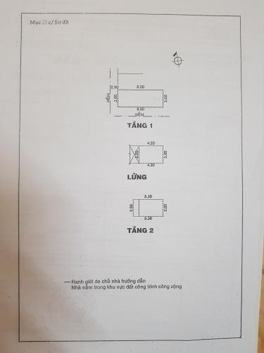 Bản vẻ nhà phố Quận Tân Phú  Nhà phố Q.Tân Phú diện tích 24m2 hướng Đông Nam, pháp lý đầy đủ.