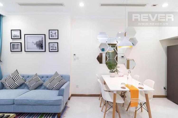 Bếp Bán căn hộ 1 phòng ngủ Vinhomes Central Park, tháp Landmark 5, đầy đủ nội thất, ban công Đông Bắc thoáng mát