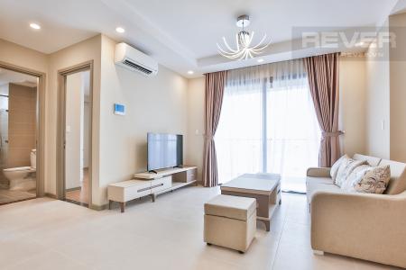 Phòng Khách Căn hộ The Gold View 3 phòng ngủ tầng cao tháp B view sông