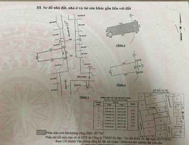 Ảnh mặt bằng nhà phố Quận 7 Nhà phố trung tâm quận 7 thiết kế hiện đại, nội thất cơ bản.