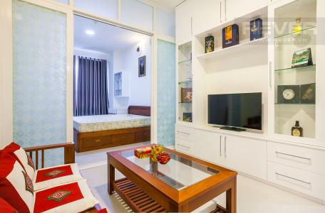 Phòng Khách Căn hộ Lexington Residence 1 phòng ngủ, tầng thấp LC, nội thất đầy đủ
