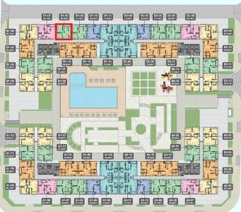 Bản vẽ dự án Boulevard Bán căn hộ Boulevard nhìn về khu Phú Mỹ Hưng, vị trí vàng của Quận 7