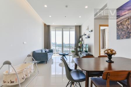 Tổng Quan Căn góc Sarimi Sala Đại Quang Minh 2 phòng ngủ tầng cao tòa A2