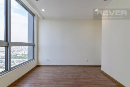 Phòng Ngủ 1 Căn hộ Vinhomes Central Park 3 phòng ngủ tầng cao L4 nhà trống