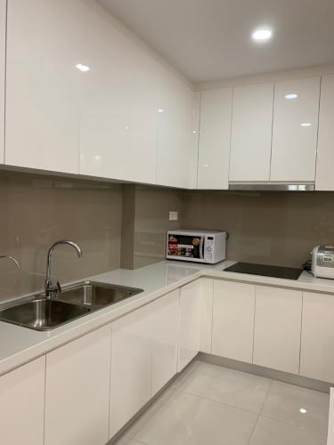 Phòng bếp căn hộ Masteri An Phú 2 Cho thuê căn hộ Masteri An Phú 2PN, diện tích 69.6m2, tầng cao, đầy đủ nội thất