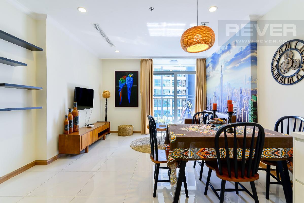 can-ho-vinhomes-central-park Cho thuê căn hộ Vinhomes Central Park 1PN, đầy đủ nội thất, ban công hướng Nam, view mé sông 