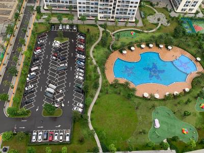 view vinhomes grand park Căn hộ tầng cao Vinhomes Grand Park nội thất đầy đủ hiện đại.