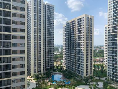 Toàn cảnh Vinhomes Grand Park Quận 9 Căn hộ Vinhomes Grand Park tầng cao, view thoáng đãng.