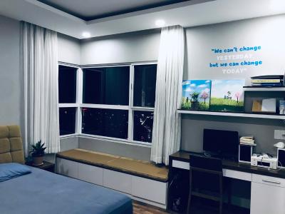 Phòng ngủ căn hộ Sunsire City Căn hộ Sunrise City khu North ban công lớn view thành phố thoáng mát.