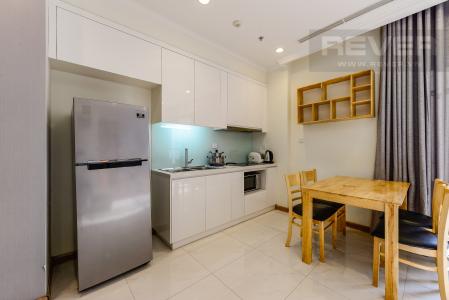 Bếp Officetel Vinhomes Central Park 1 phòng ngủ tầng trung C3 hướng Tây