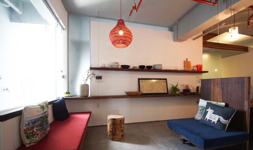 Phòng khách Masteri Thảo Điền Quận 2 Căn hộ Masteri Thảo Điền view sông, nội thất đầy đủ.