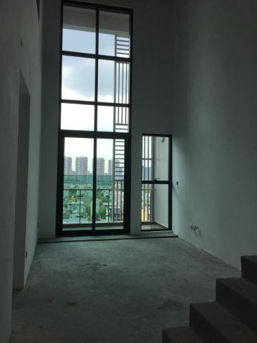 Phòng khách Feliz En Vista Căn hộ Feliz En Vista view thành phố sầm uất, có thông tầng thoáng mát