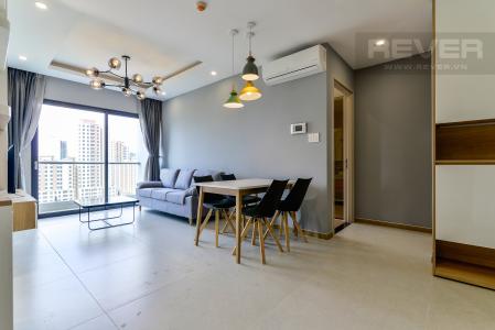 Phòng Khách Cho thuê căn hộ New City Thủ Thiêm 2PN 2WC, hướng Tây Bắc, view công viên