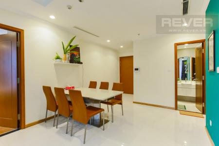 Bàn Ăn Căn hộ Vinhomes Central Park tầng thấp Landmark 3 thiết kế hiện đại, trẻ trung