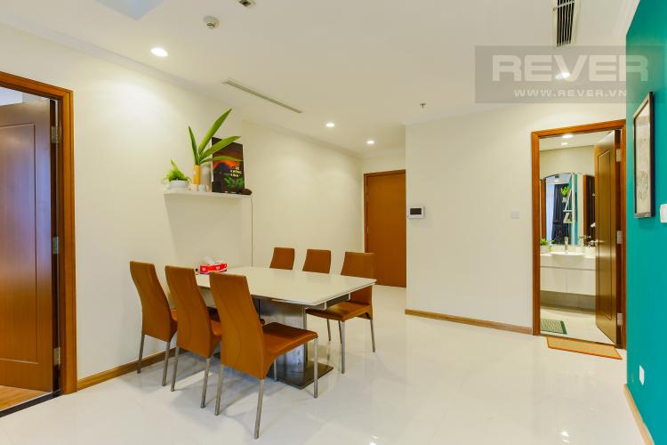 Bàn Ăn Căn hộ Vinhomes Central Park tầng thấp Landmark 3 thiết kế hiện đại, trẻ trung