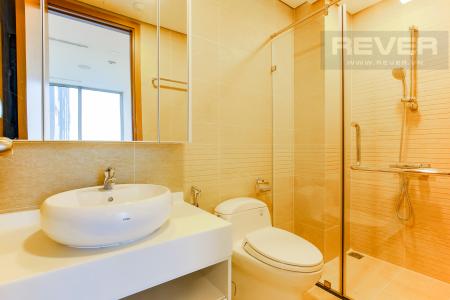 Phòng Tắm 1 Căn hộ Vinhomes Central Park tầng cao Park 6 mới bàn giao, chưa ở