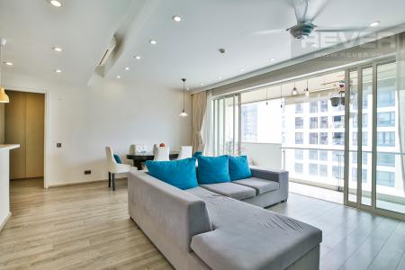 Phòng Khách Căn hộ The Estella Residence 2 phòng ngủ tầng cao 4B hướng Bắc