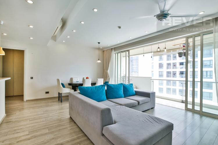 Phòng Khách Căn hộ The Estella Residence 2 phòng ngủ tầng cao 4B hướng Bắc