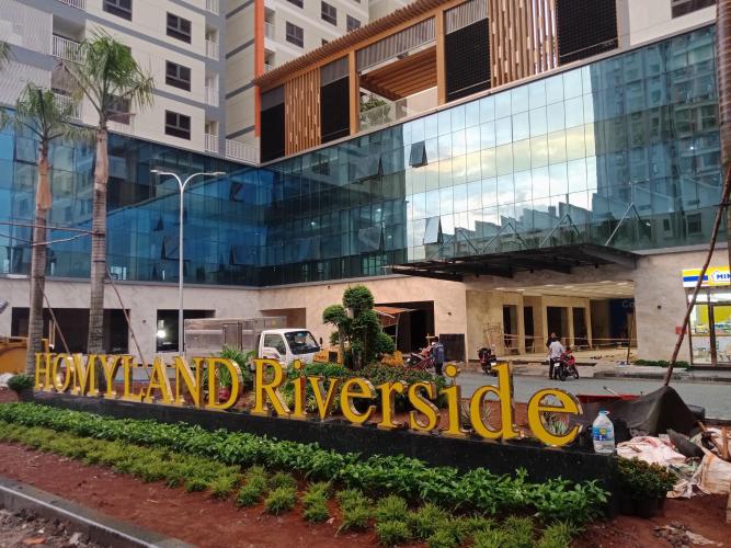 Bán officetel Homyland Riverside 1PN, tầng 3, bàn giao hoàn thiện