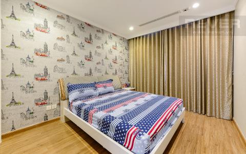 Phòng ngủ 3 Căn hộ The Central Vinhomes Central Park tầng cao hướng Đông Bắc tháp C1