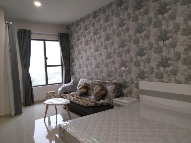 Phòng ngủ căn hộ Sunrise Cityview Office-tel Sunrise City View nội thất cơ bản, view thành phố.