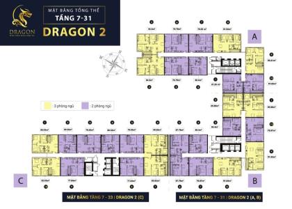 layout Can hộ thap Dragon 2 Topaz Elite quận 8 Căn hộ Topaz Elite tầng cao, hướng Đông Nam view hồ bơi.