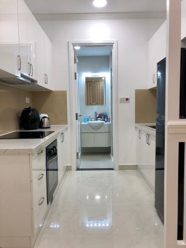 phòng bếp căn hộ sài gòn mia Bán căn hộ Saigon Mia tầng thấp, diện tích 58m2, đầy đủ nội thất