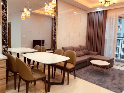 Phòng ăn căn hộ Sunrise Riverside Căn hộ Sunrise Riverside tầng 15, 2 phòng ngủ, nội thất đầy đủ.