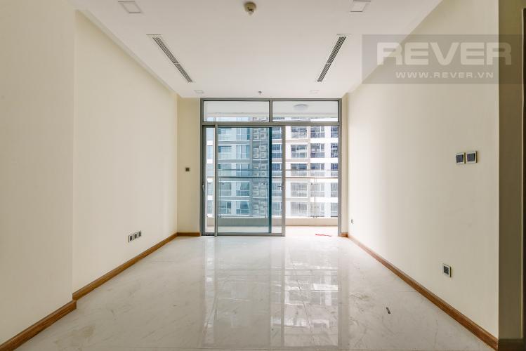 Phòng khách Căn hộ Vinhomes Central Park 2 phòng ngủ tầng cao P5 view sông