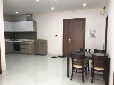 căn hộ Grand Riverside, quận 4 Căn hộ Grand Riverside tầng 10 nội thất đầy đủ, view sông mát mẻ.