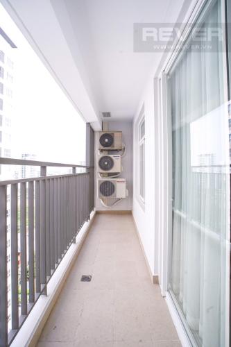 Ban công căn hộ SUNRISE RIVERSIDE Cho thuê căn hộ Sunrise Riverside 3PN, hướng Bắc, đầy đủ nội thất, view sông và nội khu