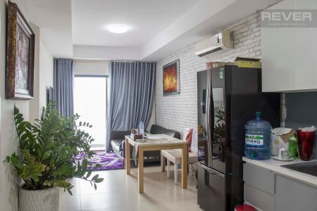 Phòng Khách Bán hoặc cho thuê căn hộ M-One Nam Sài Gòn 2PN, tầng cao, đầy đủ nội thất, view sông thoáng mát