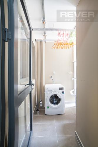 Sân phơi Căn hộ The Gold View 2 phòng ngủ tầng trung A1 hướng Tây Nam