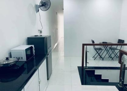 Bên trong căn TM Moonlight Boulevard Bình Tân Shophouse Moonlight Boulevard bàn giao nội thất cơ bản.