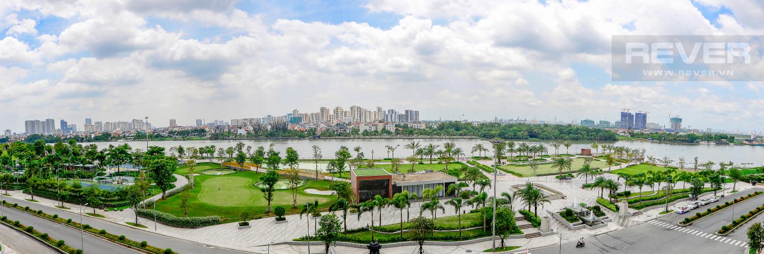 view Căn góc Vinhomes Central Park tầng thấp Park 1 view toàn cảnh sông Sài Gòn