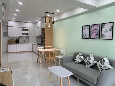 Phòng khách Căn hộ SAIGON SOUTH RESIDENCE Cho thuê căn hộ Saigon South Residence 2PN, tầng 14, DT 71m2, đầy đủ nội thất